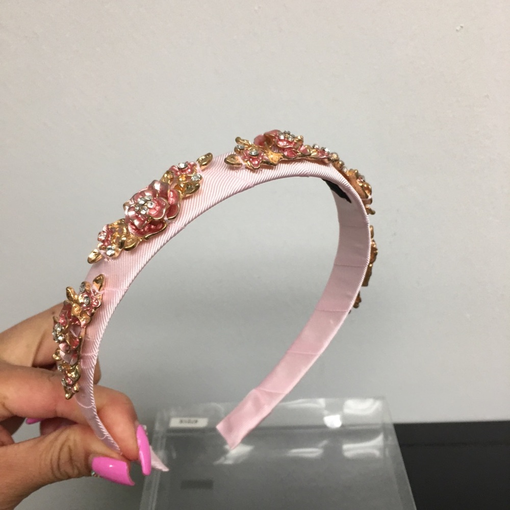 Pink David charles headband
